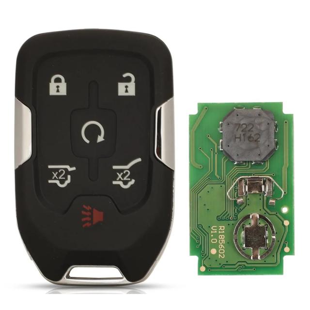 ジンユーチン リモートカークー シボレー タホー シルバラード サバーバン GMC シエラ アカディア テレイン ユーコン HYQ1AA ID46 315/433MHz 対応 輸入品_14