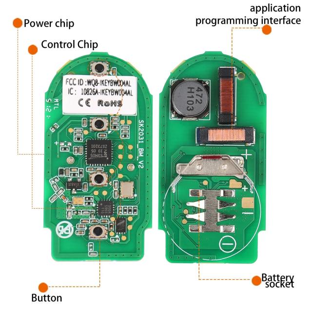 AUTEL IKEY 最新続きもの ユニバーサルリモートスマートキー BMW/ヒュンダイ/日産/クライスラー/ジェラルド・r・フォード相応う KM100 IM508足がかりプログラマ兼用 インポート品