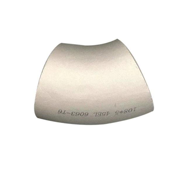 45度アルミベンド 工業用合金製 アルミニウムカーブエルボ 輸入品