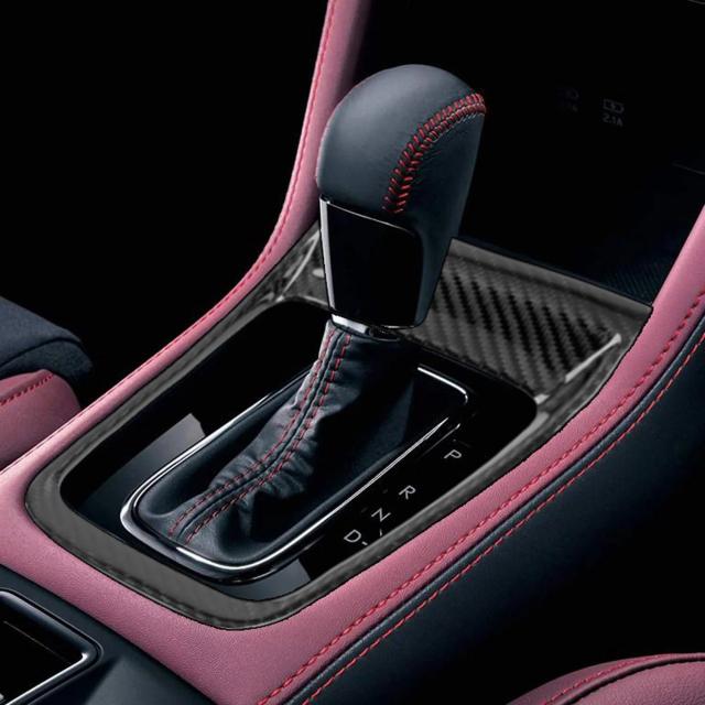 スバル WRX STi 2014-2021 専用 リアルカーボン オートマチック ギアシフトボックス パネル カバー トリム 内装品 1枚 輸入品_12