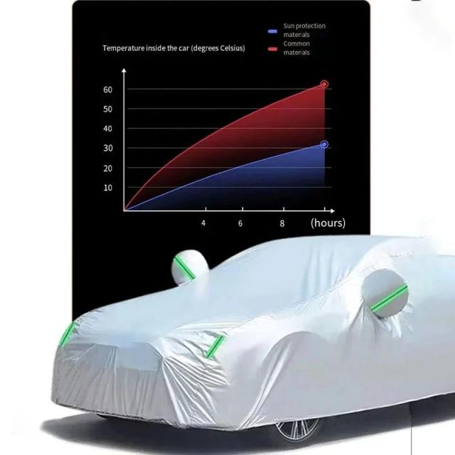 フォード・ブロンコ対応 全天候型 車外カバー 防水防塵 雪・日差し対策 フルカバー 輸入品_7