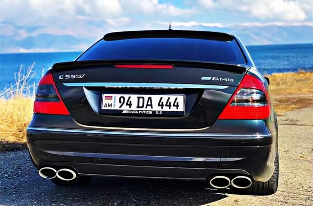 2002-2009年式 メルセデス・ベンツ Eクラス W211 E180 E200 E260 E300 E320 E240 E230 E280 E350 用 リアスポイラー トランクリッドウイング 輸入品_11