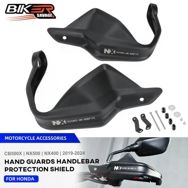 ホンダ NX400 NX500 CB500X 2024 ハンドルガード ウィンドデフレクター レバーガード 輸入品
