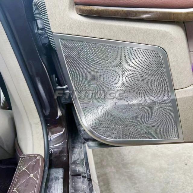 メルセデス・ベンツ Eクラス W212 2009-2015 用 ドアスピーカー ウィンドウトライアングル ツイーター オーディオスピーカーカバー トリムフレーム 輸入品_4