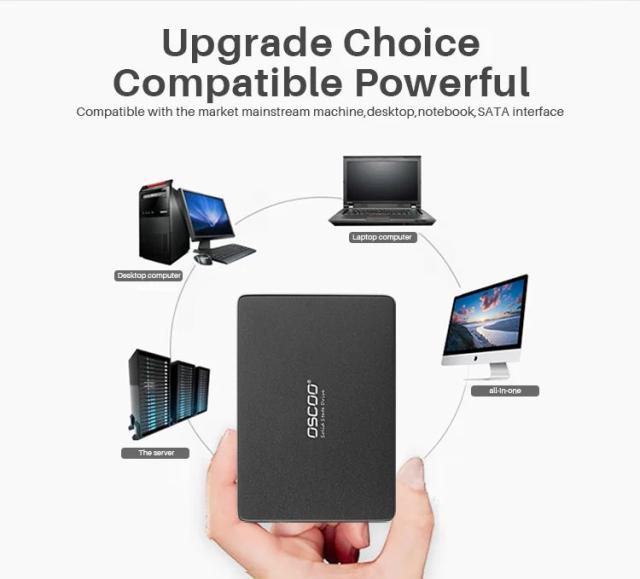 OSCOO 120GB/240GB SATA3 2.5インチ 内蔵SSD ノートPC用 ハードドライブ 輸入品_11