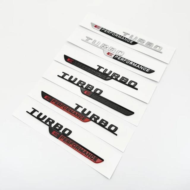 新型 レターズナンバー TURBO E PERFORMANCE エンブレム フェンダートリム バッジ ステッカー W206 C63s GLC63s アクセサリー 輸入品_10