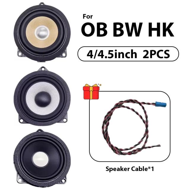BMW F30用スピーカー ミッドレンジ ドアホーン BMW F10 F20 F23 G01 G20 G30 F48 3GT X1 X2 対応 4インチ/4.5インチ センター ダッシュボード ラウドスピーカー 輸入品