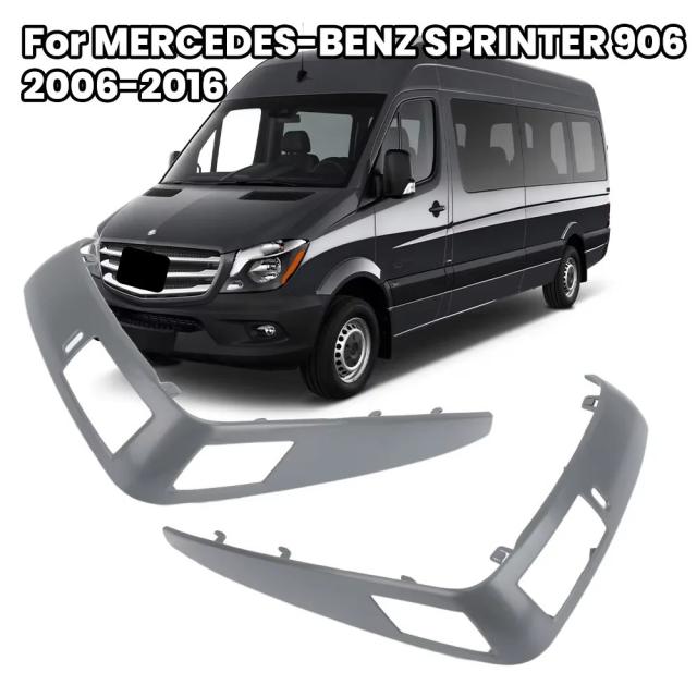 メルセデス・ベンツ スプリンター 2006-2016 専用 A/C エアコン センターアウトレットパネル ダッシュボードトリム ブラックグレー アクセサリー A906689007 輸入品