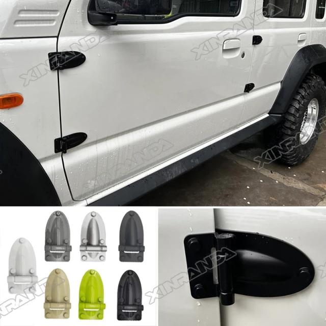 スズキ ジムニー JB64 JB74 用 5ドア 3ドア エンジンフード ドアヒンジカバー トリムステッカー 2019 2020 2021 2022 2023 2024 輸入品