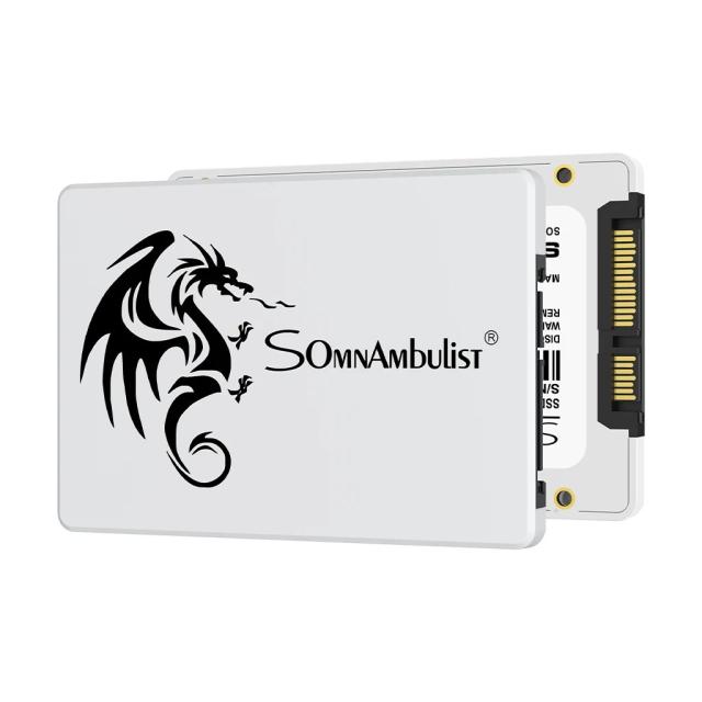 SomnAmbulist SSD 2.5インチ 64GB 128GB 256GB 512GB SATA3 内蔵型 ソリッドステートドライブ 120GB 240GB 480GB ノートパソコン デスクトップPC 対応 輸入品
