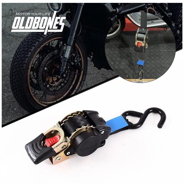 1個/2個/3個 単一フック オートリトラクタブル ラチェット式 バイク用 固定ベルト 輸入品