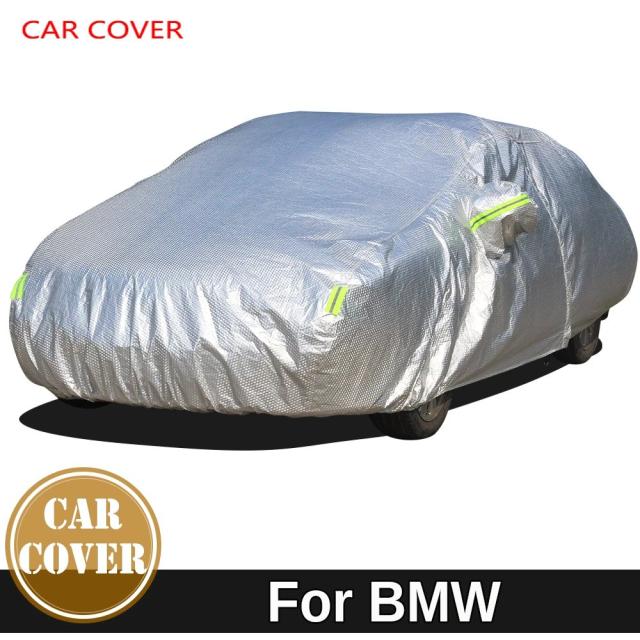 BMW 1・2・3シリーズ用 コットン カーバー 全天候保護カバー（日差し・雪・雹・雨対策） F52 F21 F20 E87 E81 E82 E88 F22 F23 F45 F46 E21対応 輸入品