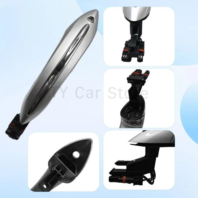 BMW 5・7続きもの F01 F02 F06 F10 520i 525d 528i 530d 530i 用 しろがね色・黒いこと・白いこと 飾りつけ部屋の入り口手持ち部分 コンフォートアクセス キーレスゴー インポート品