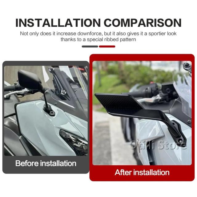 ヤマハ T-MAX560 T-MAX 560 TMAX560 テックマックス 560 式新型 バイク用 リアビューミラー 調整可能アルミミラー アクセサリー 輸入品