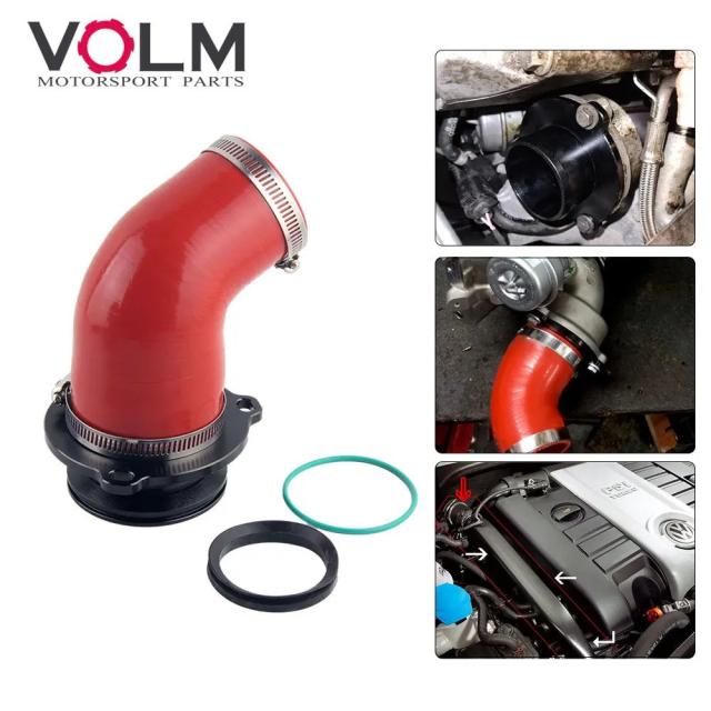 VW ゴルフmk5/6・アウディS3・SEAT用 ターボマフラー削除パイプ（EA113エンジン K04ターボ対応） 輸入品
