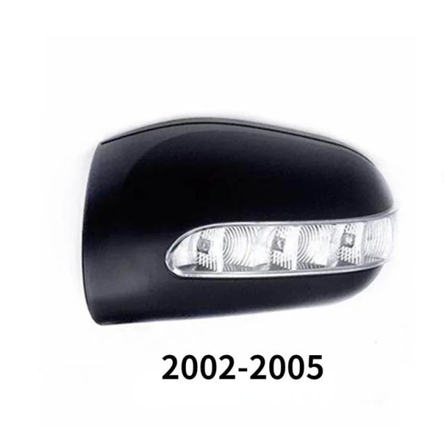メルセデス・ベンツ Sクラス W220 S280 S320 S430 1998-2005年 用 ドアミラー ヒーテッド ガラスレンズ ハウジング 輸入品