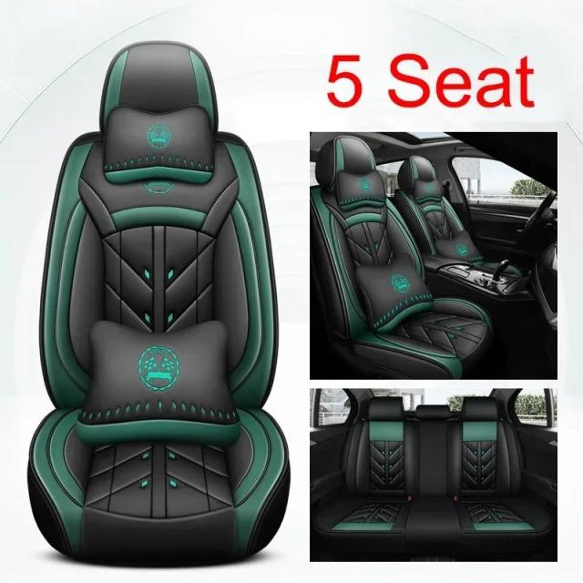 ユニバーサルスタイル フルカバー カーシートカバー メルセデス W204 W205 W203 ルノー キャプチャー オペル アストラ H 用 自動車アクセサリー PUレザー 輸入品_5