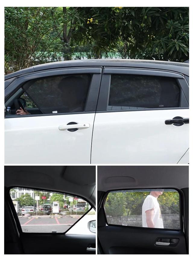 LINNUNU メルセデス・ベンツ GLA 400d H247 X156 用 マグネット式 サンシェード サイドウィンドウ UVカット メッシュカーテン アクセサリー 輸入品_14