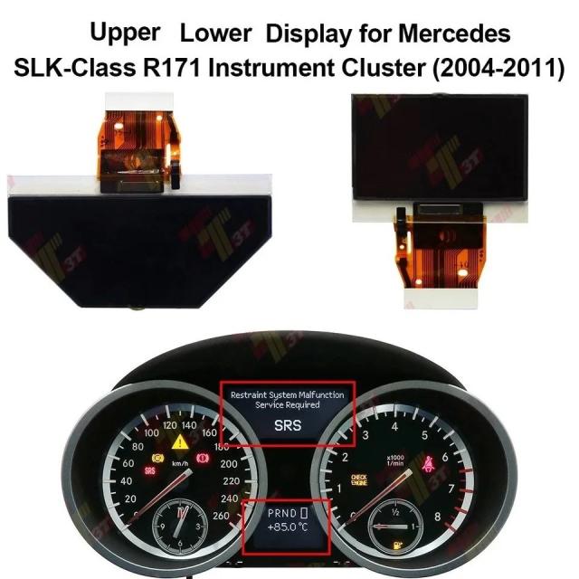 メルセデス SLK280 SLK300 SLK350 SLK55 AMG クラス R171 用 ダッシュボード表示ユニット一式 輸入品