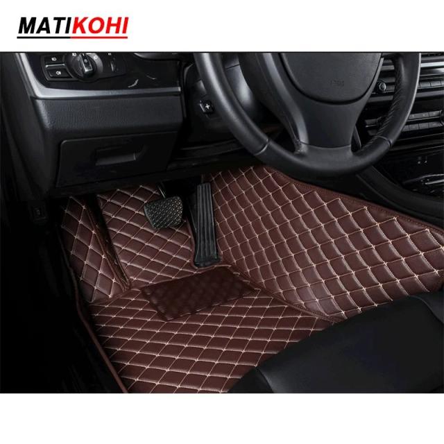MATIKOHI カスタムカー フロアマット BMW 5シリーズ ツーリング F11 2009-2017 年式 車内フロアカーペット カーアクセサリー 輸入品