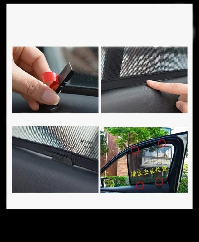 トヨタ RAV4 XA40 専用 カスタム マグネット式 フロントガラス サンシェード カーテン メッシュ 2013-2018 年式 第4世代 SUV 輸入品_19