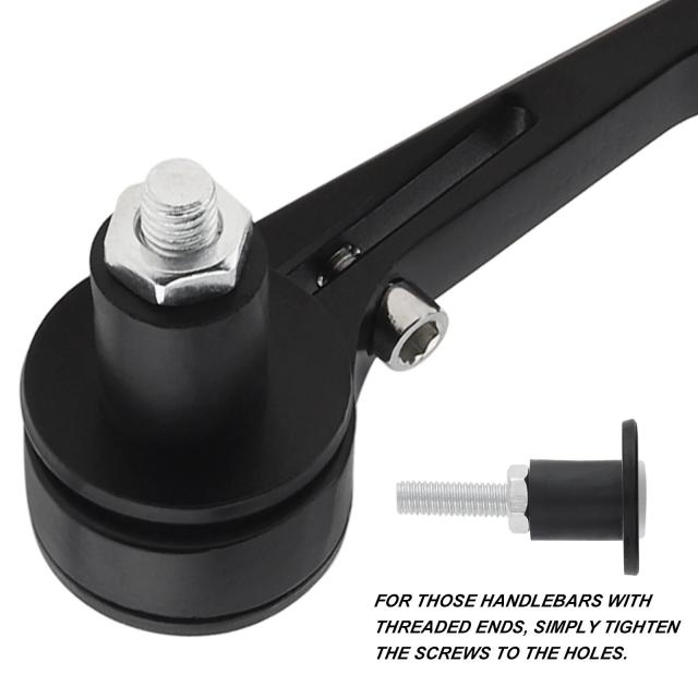 2個セット 22mm ユニバーサル オートバイ バックミラー アルミ製 チェリー柄 ハンドルエンド サイドミラー 輸入品_11