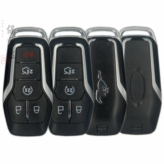 BaoJiangDd フォード マスタング エッジ エクスプローラー フュージョン エコスポート 専用 車 キー 868/902MHZ ID49 輸入品