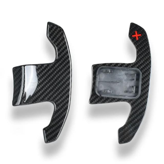 純正カーボンパドルシフター BMW M3 G80 M4 G82 G83 M5 F90 X3M X4M 2020-2021 対応 ステアリングホイール用パドル拡張 輸入品_2