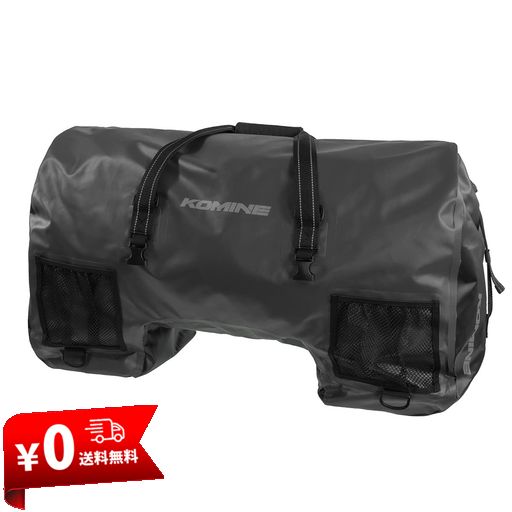 コミネ(KOMINE) 自動二輪車用 SA-247 WP モーターサイクルツーリングパニアバッグ 70L BLACK FREE