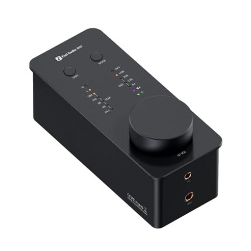 FOSI AUDIO SK02 DAC アンプ 小型 ヘッドホンアンプ デスクトップ USB C TO AUX デジタル アナログオーディオンバータアダプター コンパクト プリアンプ ホームオーディオ 家庭用 光入力 3.5MM 4.4MM 