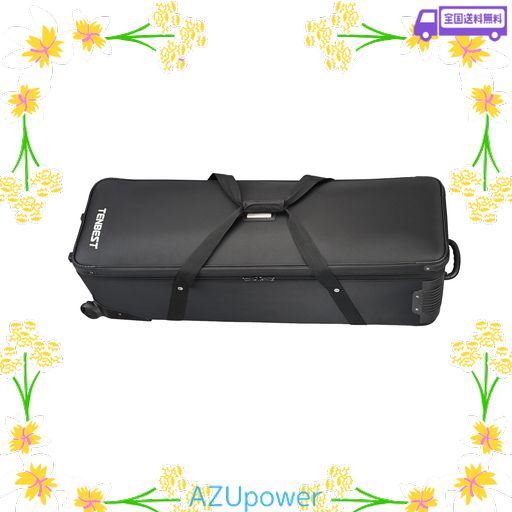 TENBEST 写真スタジオ機器ケース ローリングバッグ 120X38X33 CM 大
