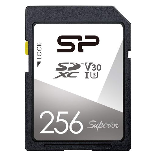シリコンパワー SDカード 256GB UHS-I U3 V30 4K 対応 CLASS10 最大転送速度 100MB/S 5年保証 SP256GBSDXCV3V10