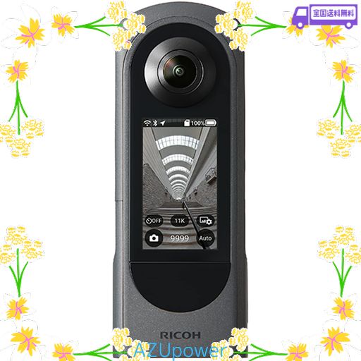 RICOH THETA X メタリックグレー 360度カメラ 【THETAシリーズの