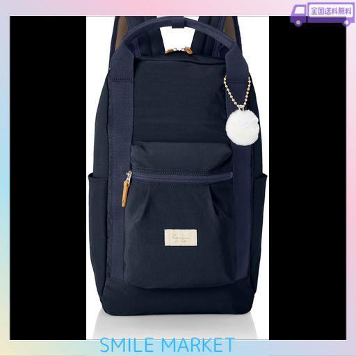 [カナナプロジェクト コレクション] リュックサック レディース A4サイズ対応 撥水加工 軽量 アッサム NO.67676 ネイビー H41×W26×D15CM