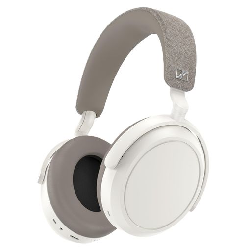 ゼンハイザー(SENNHEISER) MOMENTUM 4 WIRELESS ワイヤレスヘッドホン ホワイト 高性能ドライバー ノイズキャンセリング 60時間のバッテリー再生 タッチパネル 低遅延 APTX ADAPTIVE マルチポイント