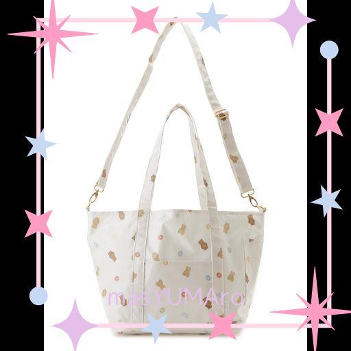 [ジェラート ピケ] シリアルベア柄ママバッグ PWGB244749 レディース OWHT FREE SIZE