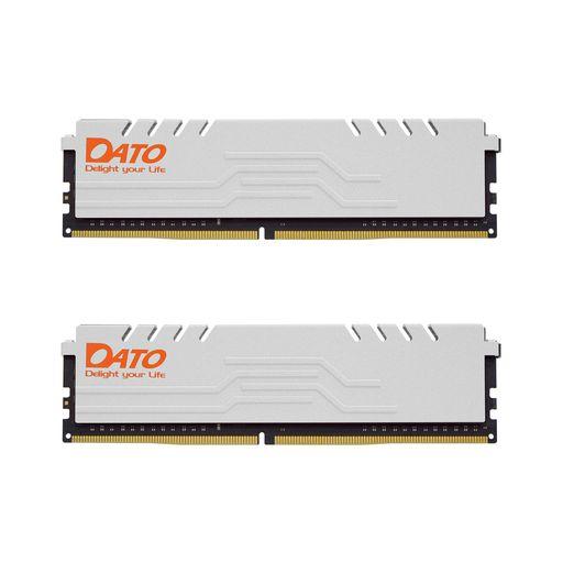 DATO メモリ16GB 2枚 DDR4 32GB 3200MHZ UDIMMヒートシンク付き PC4 25600 CL16 1.35V PC3200 RAM WITH HEATSINK ゲーミング専用メモリモジュール 288ピン 非ECC UDIMM