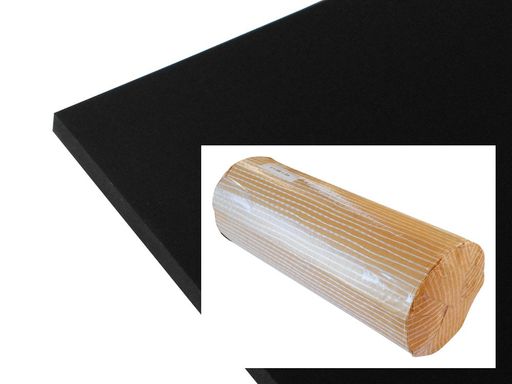 WAKI ゴムシート 長巻 5MMX500MMX5M 黒