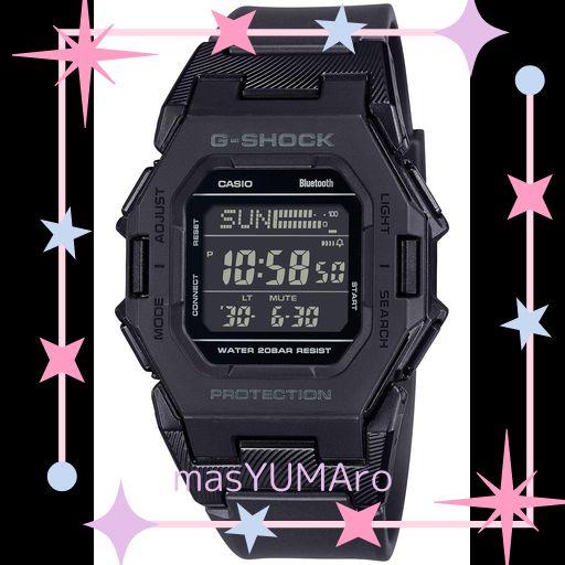 [カシオ] 腕時計 ジーショック 【国内正規品】 BLUETOOTH搭載 歩数計測機能 GD-B500-1JF メンズ ブラック