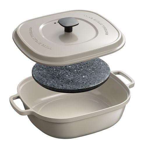 オークス ナチュラルストーングリル 大人の石焼芋 IH・ガス対応 焼き芋器 石焼き鍋 AUX