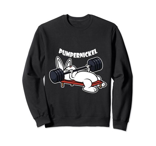 PUMPPERNICKELラビットフィットネスベンチプレスワークアウトファニー トレーナー