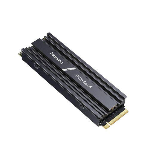 FANXIANG SSD 4TB M.2 NVME 2280 【ヒートシンク付き】 最大7300MB/S PCIE GEN4.0X4 64GB/S M.2 NVME 1.4 PS5動作確認済 PS5 SSD 内蔵SSD 3D NAND SLC キャッシュ