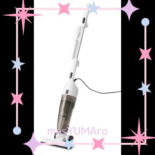 TWINBIRD(ツインバード) 掃除機 コード式 スティック ハンディクリーナー サイクロン スティック掃除機 自立可能 軽量 吸引力 一人暮らし スペシャルホワイト 白 TC-E124SPW