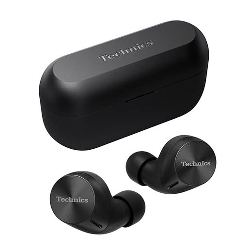 テクニクス ワイヤレスイヤホン EAH-AZ60M2-K ブラック BLUETOOTH ノイズキャンセリング 3台マルチポイント IPX4 LDAC対応 ハイレゾ音質再生 急速充電対応 アプリ対応
