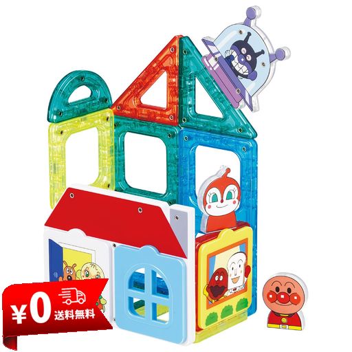 [バンダイ(BANDAI)] アンパンマン マグパネル パチッと知育! パンこうじょうセット 対象年齢 1歳6ヶ月以上