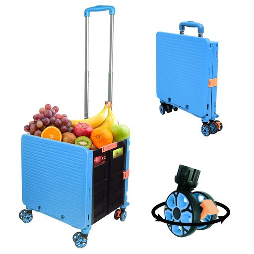 キャリーカート キャリー 台車 アウトドア 折り畳み式 カート キャリー 買い物カート ショッピングカート 運ぶカート 釣り 運動会 ショッピング用 超コンパクト 防災用品 キャンプ用 旅…