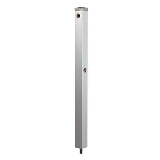 カクダイ ステンレス水栓柱(分水孔付) 624-124(60角) 全長:900MM