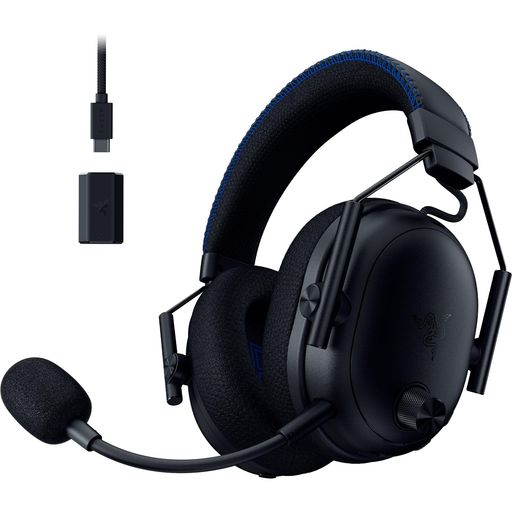 RAZER レイザー BLACKSHARK V3 PRO FOR PLAYSTATION ワイヤレスゲーミングヘッドセット 第2世代HYPERSPEED WIRELESS 第2世代TRIFORCEバイオセルロース50MMドライバー