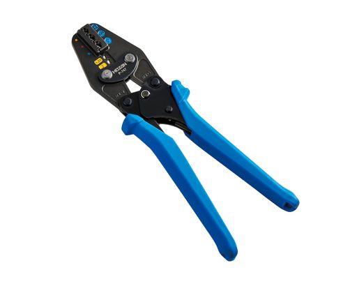 ホーザン(HOZAN) 圧着工具 1丁で2種類の端子、複数サイズを圧着可能なコンパクトマルチタイプ 絶縁被覆付圧着端子/裸圧着端子用 成形確認機構付 P-747