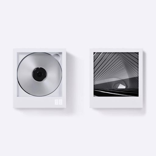 [ KM5 ] CDプレーヤー ポータブル/壁掛け [ INSTANT DISK AUDIO CP1 ] BLUETOOTH 軽量 薄型 壁掛けCDプレイヤー PLAYER (ホワイト)